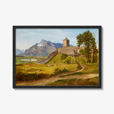 The Military Guardhouse and the Joseph Tower on the Salzburg Mönchsberg by Friedrich Loos - thumbnail_1_bf_673c8c255e0c5e198f5ec55f